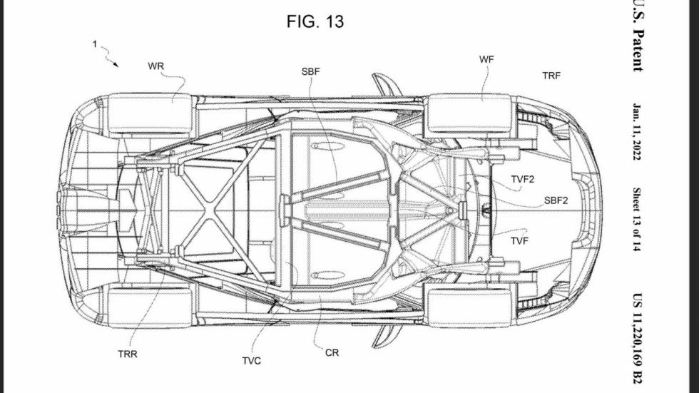 Πατέντα δείχνει το ηλεκτρικό μέλλον της Ferrari 